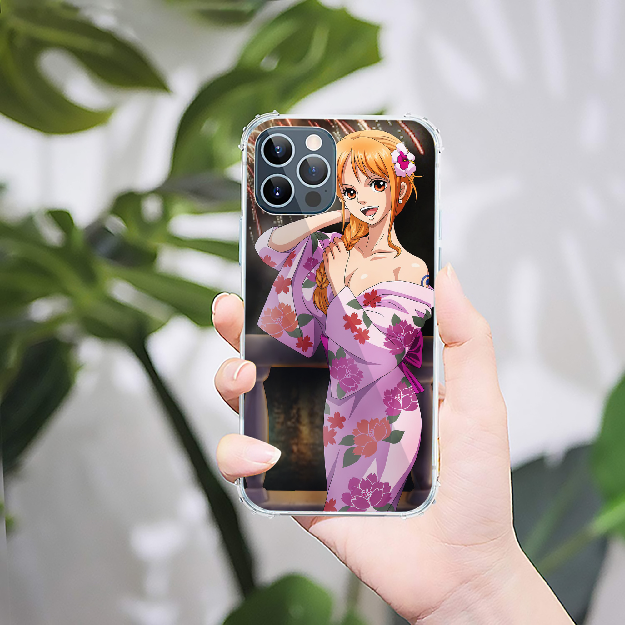 ワンピース ONE PIECE 【iPhone 12シリーズ対応】透明スマホケース（クリアソフトケース）
